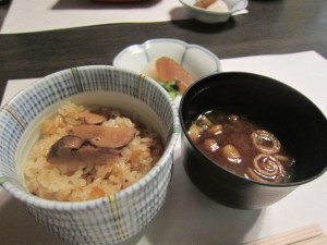 松茸ご飯
