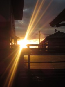 夕陽