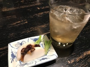 蕎麦ハイボール黒豆醤油煮